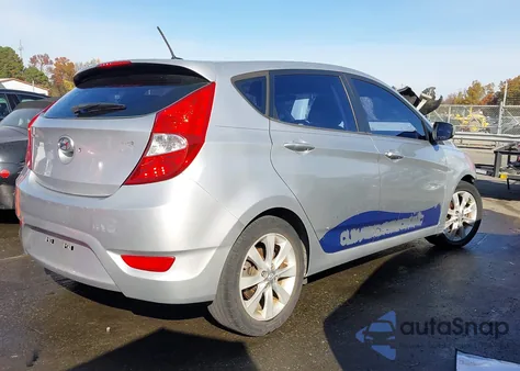 2012 Hyundai Accent Se from USA, damaged, VIN KMHCU5AEXCU006020